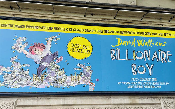 LDN: David Walliams' Billionaire Boy on Stage!