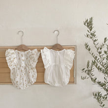 Summer Romper (Floral/White)