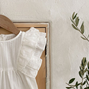 Summer Romper (Floral/White)