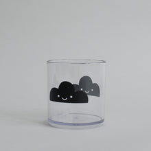Black Happy Clouds Cup, Buddy and Bear - BubbleChops LLC