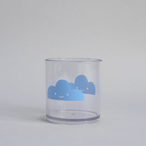 Happy Clouds Blue Cup, Buddy and Bear - BubbleChops LLC
