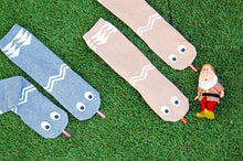 Snake Socks in Grey, Mini Dressing - BubbleChops LLC