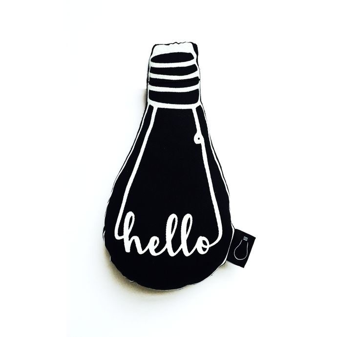 Hello Bulb Cushion, Bulb London - BubbleChops LLC