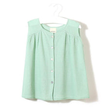 Daydream Waffle Blouse (Mint), Knit Planet - BubbleChops LLC