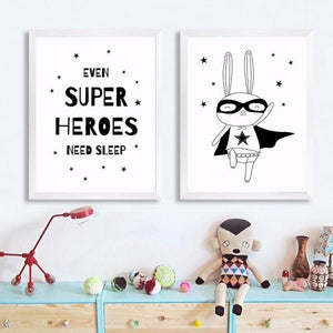 Superhero Art Prints, Friend of BubbleChops - BubbleChops LLC