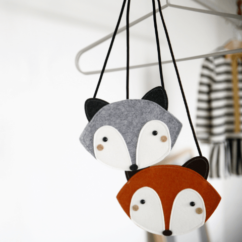 Raccoon Toddler Bag (Two colours), Mini Dressing - BubbleChops LLC