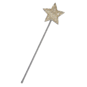 Sparkle Sequin Star Wand - Gold, Mimi and Lula - BubbleChops LLC