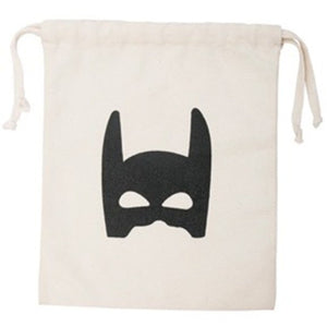 Reusable Superhero Fabric Storage Bag (Small), Tellkiddo - BubbleChops LLC