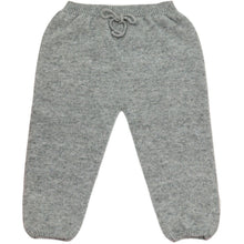 Nico Knitted Leggings in Grey, Plumeti Rain - BubbleChops LLC