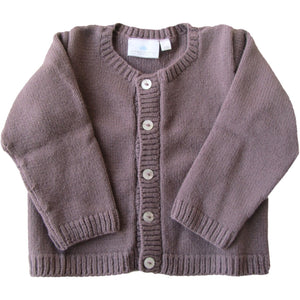 Beatrice Mauve Cardigan, Aravore - BubbleChops LLC