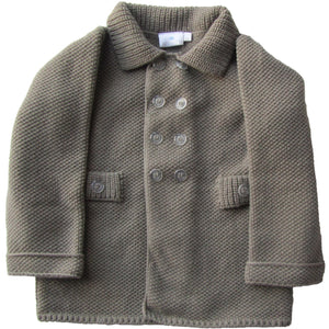 Organic Merino Wool Knitted Coatigan, Aravore - BubbleChops LLC