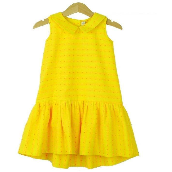 Sunshine Yellow Juliette Dress, Whimsigirl - BubbleChops LLC