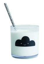 Black Happy Clouds Cup, Buddy and Bear - BubbleChops LLC