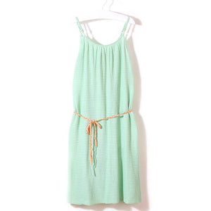 mint green beach dress Straps Short Mint Green Beach Dress Summer Dress FancyVestido