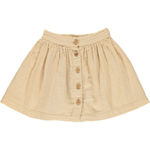Midi Skirt in Amberlight (Organic Cotton), Poudre Organic - BubbleChops LLC