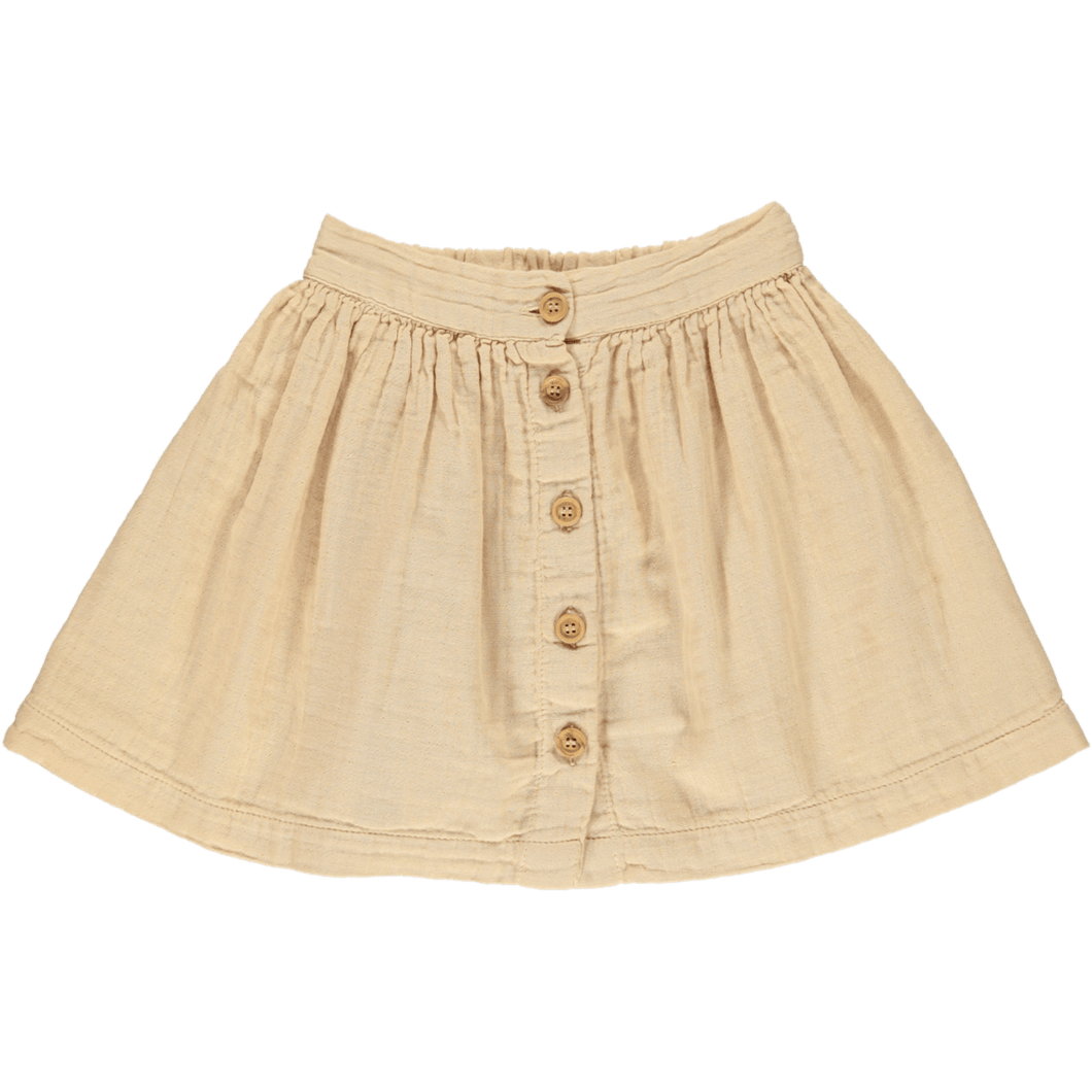 Midi Skirt in Amberlight (Organic Cotton), Poudre Organic - BubbleChops LLC