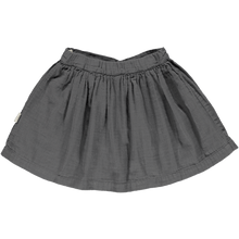 Midi Skirt in Irongate (Organic Cotton), Poudre Organic - BubbleChops LLC