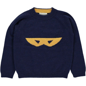 Superhero Cashmere Sweater, Olivier Baby & Kids - BubbleChops LLC