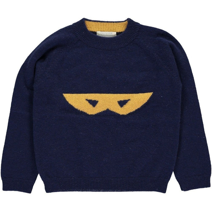 Superhero Cashmere Sweater, Olivier Baby & Kids - BubbleChops LLC